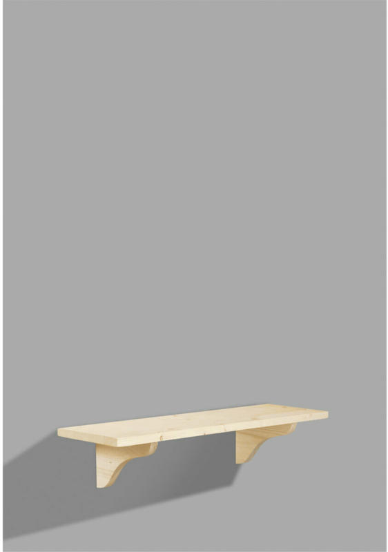 Regal „Pur 60“, Leimholz, 600x180x16mm