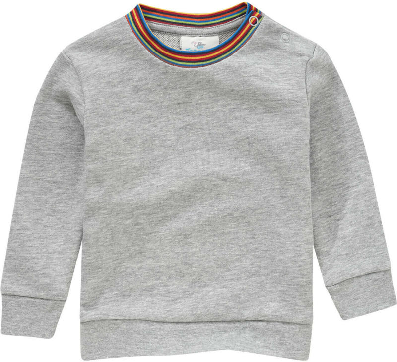 Baby Sweatshirt mit Regenbogen-Bündchen (Nur online)
