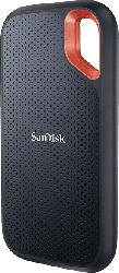 SanDisk 1TB SSD Festplatte Extreme Portable V2, USB-C 3.2, Extern, W1000/R1050, Schwarz/Orange