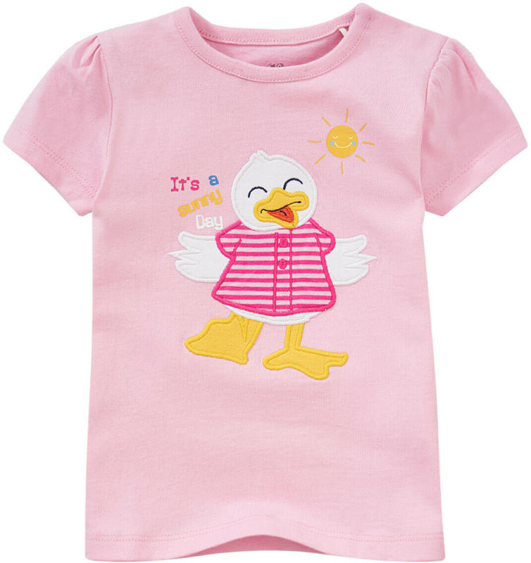 Mädchen T-Shirt mit Entchen-Applikation (Nur online)