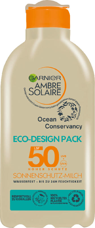 Garnier Ambre Solaire Sonnenmilch ocean eco design LSF 50