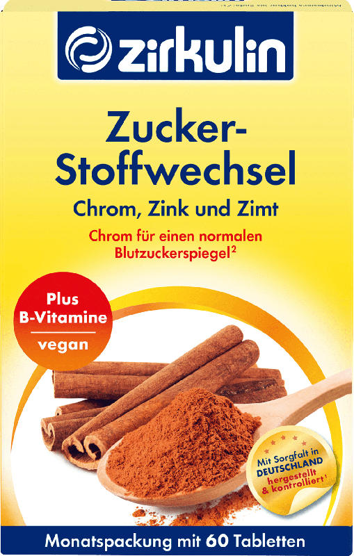 Zirkulin Zuckerstoffwechsel Tabletten 60 St.