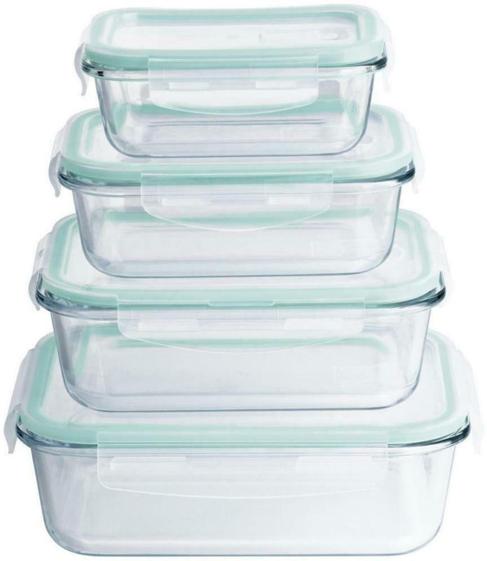Frischhaltedose Maxxmee Glas 8-Tlg.