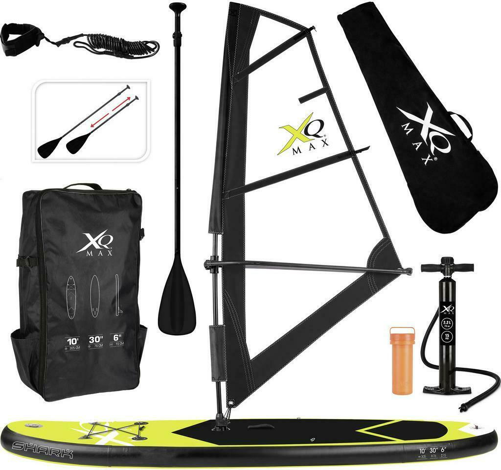StandUp Paddle Board Sup mit Segel Gelb/Schwarz für nur € 398 statt €