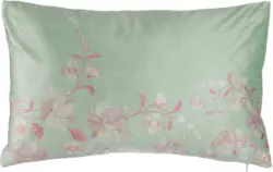 Kissenhülle Flori in Grün ca. 30x50cm