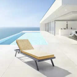 Liegenauflage 'Celeste', gelb