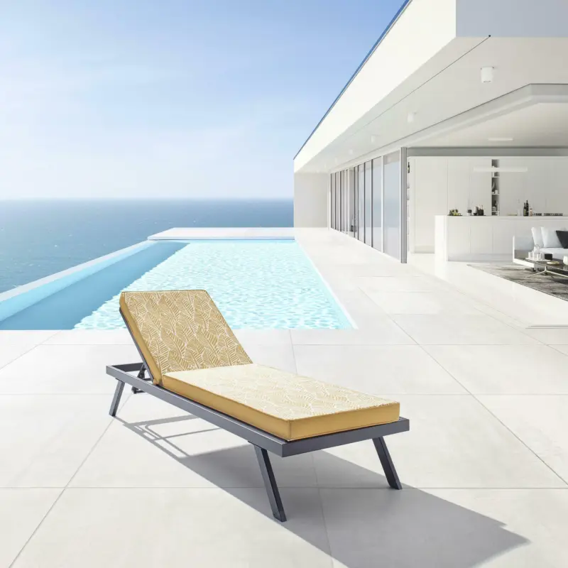 Liegenauflage 'Celeste', gelb