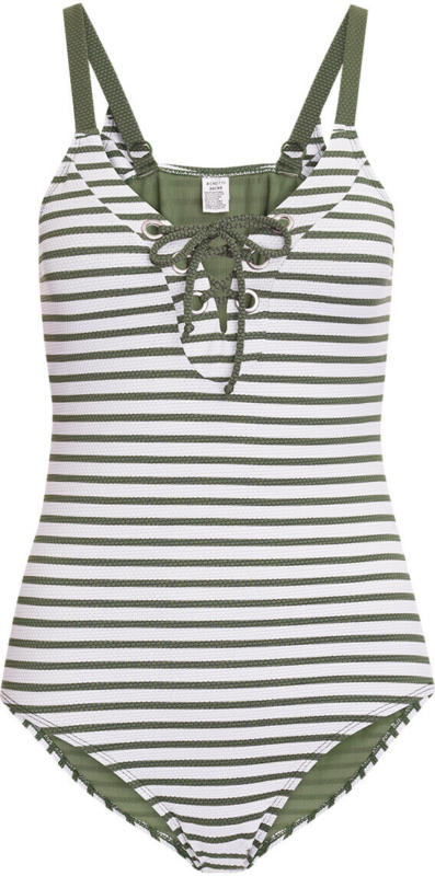 Damen Shape Badeanzug mit Streifen (Nur online)