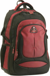 Notebook-Rucksack schwarz/rot