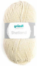 PAGRO DISKONT GRÜNDL Wolle ”Shetland” 100g creme melange