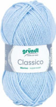 PAGRO DISKONT GRÜNDL Wolle ”Classico” 50g hellblau