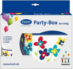 HOSTI Partybox ”Summer Flower” 60 Teile