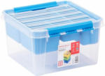 PAGRO DISKONT SMARTSTORE Aufbewahrungsbox ”Home” inkl. Einsatz 8 Liter blau