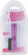 PAGRO DISKONT ANSMANN LED-Taschenlampe ”Ladytorch” pink