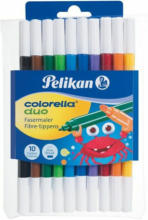 PAGRO DISKONT PELIKAN Fasermaler ”Colorella Duo” 10 Stück mehrere Farben