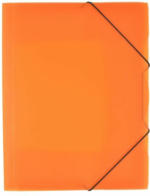 PAGRO DISKONT Gummizugmappe ”Opaline” A4 orange