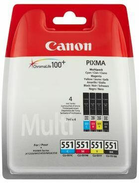 Canon Ink Value Pack C|M|Y|BK je 7ml 1x4