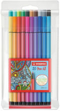 PAGRO DISKONT STABILO Fasermaler ”Pen 68” im Etui 20 Stück mehrere Farben