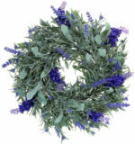 PAGRO DISKONT Kranz ”Lavendel” Ø 25 cm grün/violett