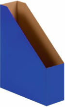 PAGRO DISKONT Stehsammler aus Karton A4 7 cm blau