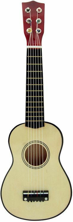 Kindergitarre aus Holz 53 cm natur