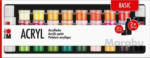 PAGRO DISKONT MARABU Acrylfarben-Set ”Basic” 34 Stück mehrere Farben