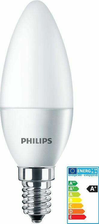 PHILIPS LED-Kerzenlampe E14 4 Watt matt