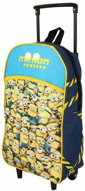 Kindertrolley "Minions" gelb/blau