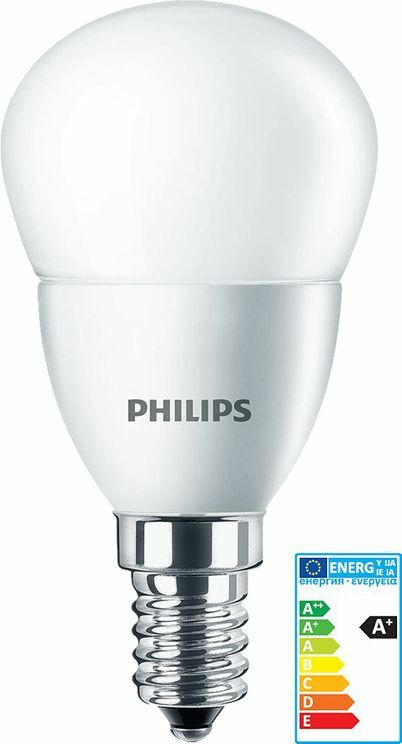 PHILIPS LED-Tropfenlampe E14 5,5 Watt matt