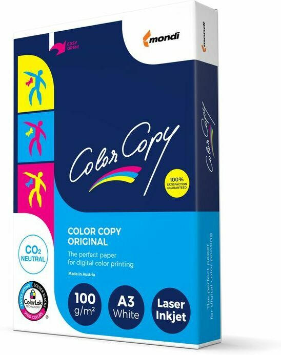 COLOR COPY Farblaserpapier A3 100 g/m² 500 Blatt weiß