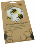 PAGRO DISKONT Bienenwachstücher 33 x 33,5 cm halb-transparent