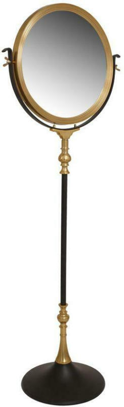 Standspiegel Eleganza Schwarz/Gold H: 173 cm