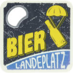 Möbelix Flaschenöffner/Untersetzer Aus Kork Bier Landeplatz 9,5 cm