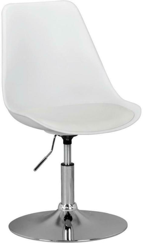 Jugenddrehstuhl Korsika B: 46 cm Weiß