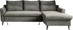 mömax Dornbirn - Ihr Trendmöbelhaus in Dornbirn Eckschlafsofa in Dunkelgrau ´STYLISH STAN DUNKELGRAU´