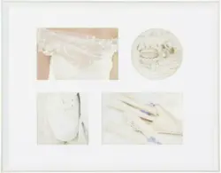 Bilderrahmen Mara in Silber ca. 36x28cm