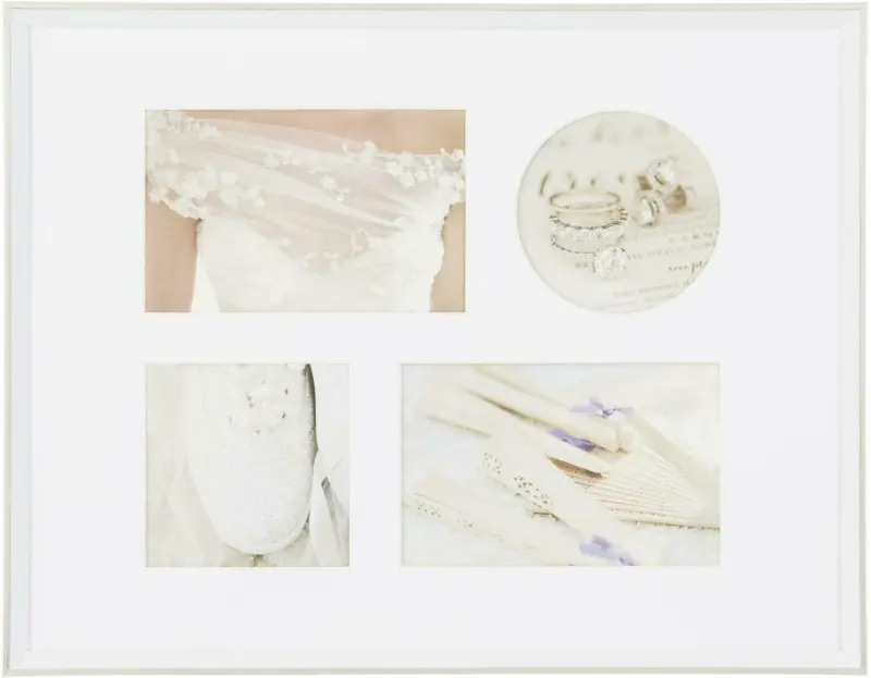 Bilderrahmen Mara in Silber ca. 36x28cm