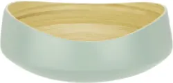 Dekoschale Naturelle Mintgrün/Naturfarben
