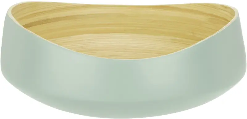 Dekoschale Naturelle Mintgrün/Naturfarben