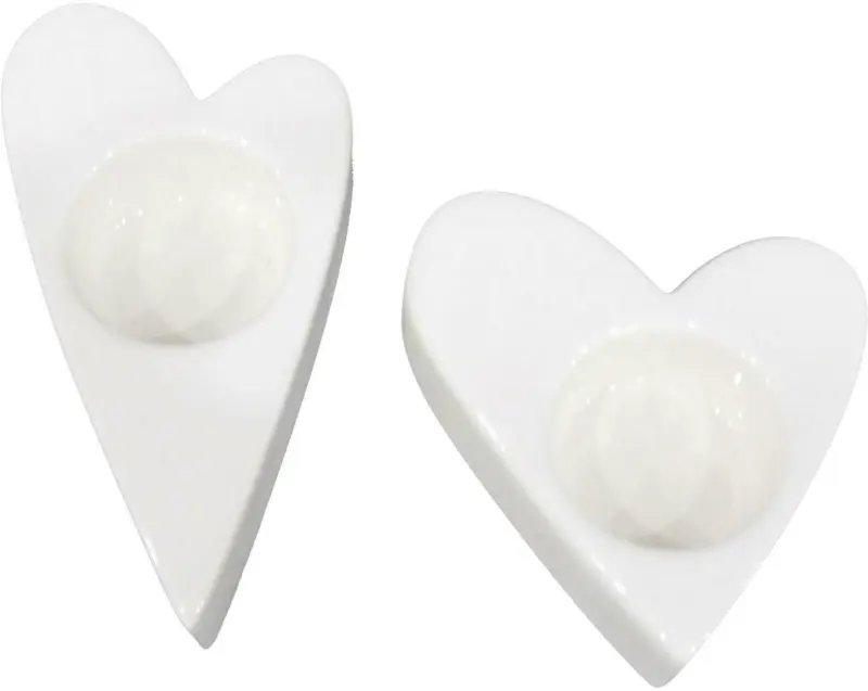 Teelichthalter Teelichthalter Weiß