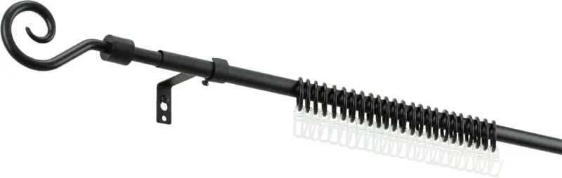 Vorhangstangenset Black Night ca. 130-240cm