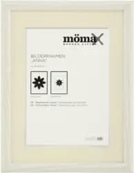 Bilderrahmen Anna in Weiß ca. 30x40cm
