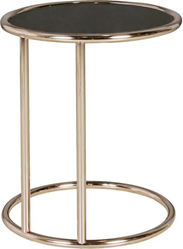 Beistelltisch 'WL5.241' Ø ca. 45 cm, schwarz