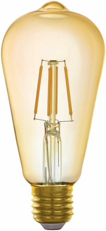LED-Leuchtmittel „Connect“, dimmbar, E27-ST64, 5W, amber ST64 | amber