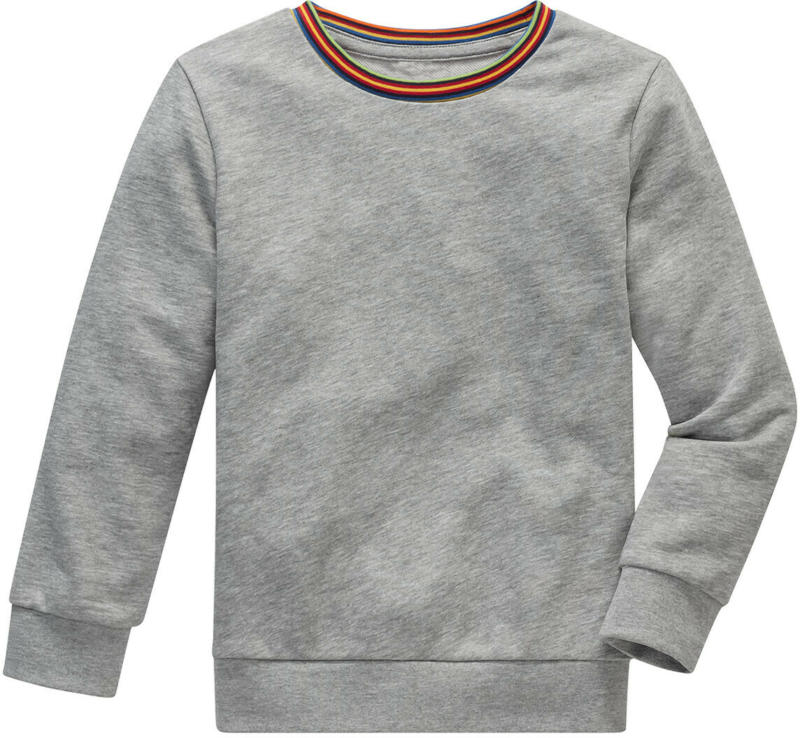 Kinder Sweatshirt mit Regenbogen-Bündchen (Nur online)