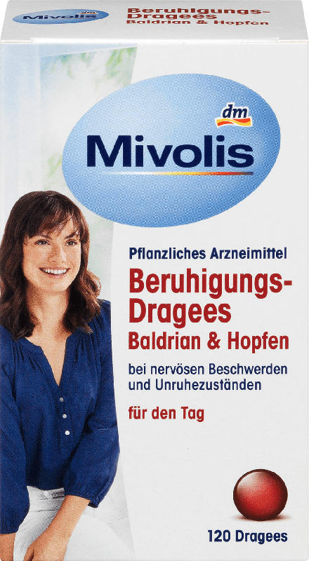 Mivolis Beruhigungs-Dragees Baldrian & Hopfen