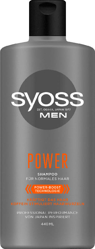 Syoss Shampoo Men Power
