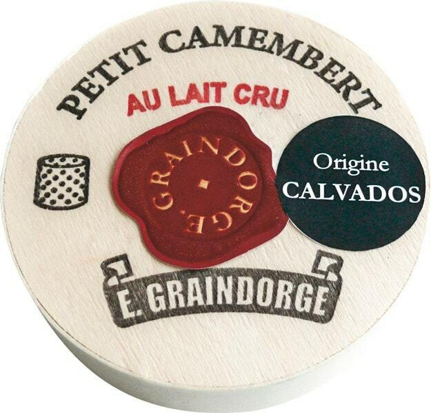 Petit Camembert E. Graindorge au lait cru Calvados