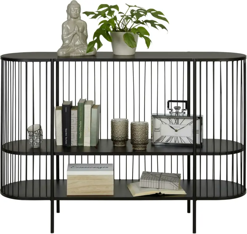 Konsole aus Eisen in Schwarz