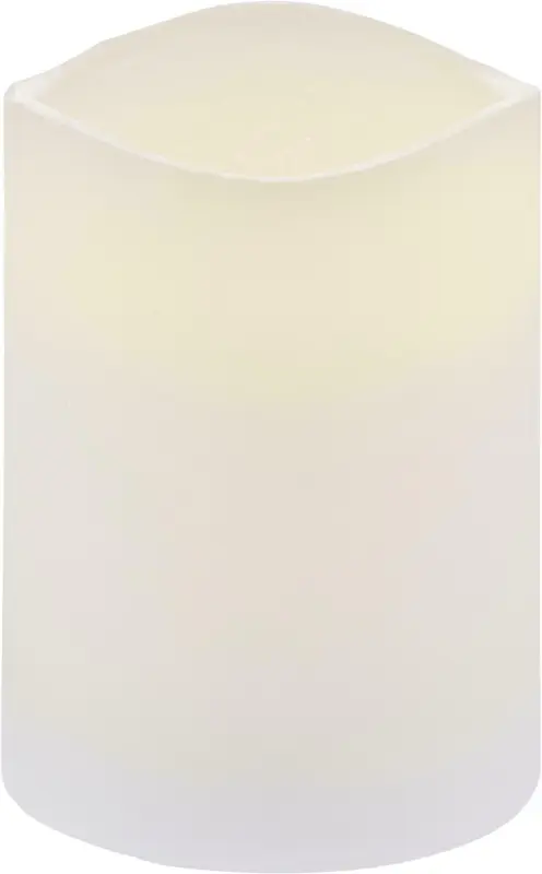 Kerze mit LED Leonie aus Kunststoff
